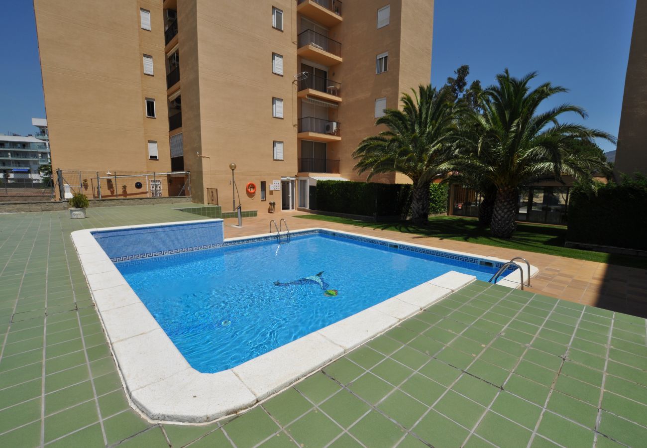 Apartament en Rosas / Roses - 1049 MEDITERRANI vista Piscina