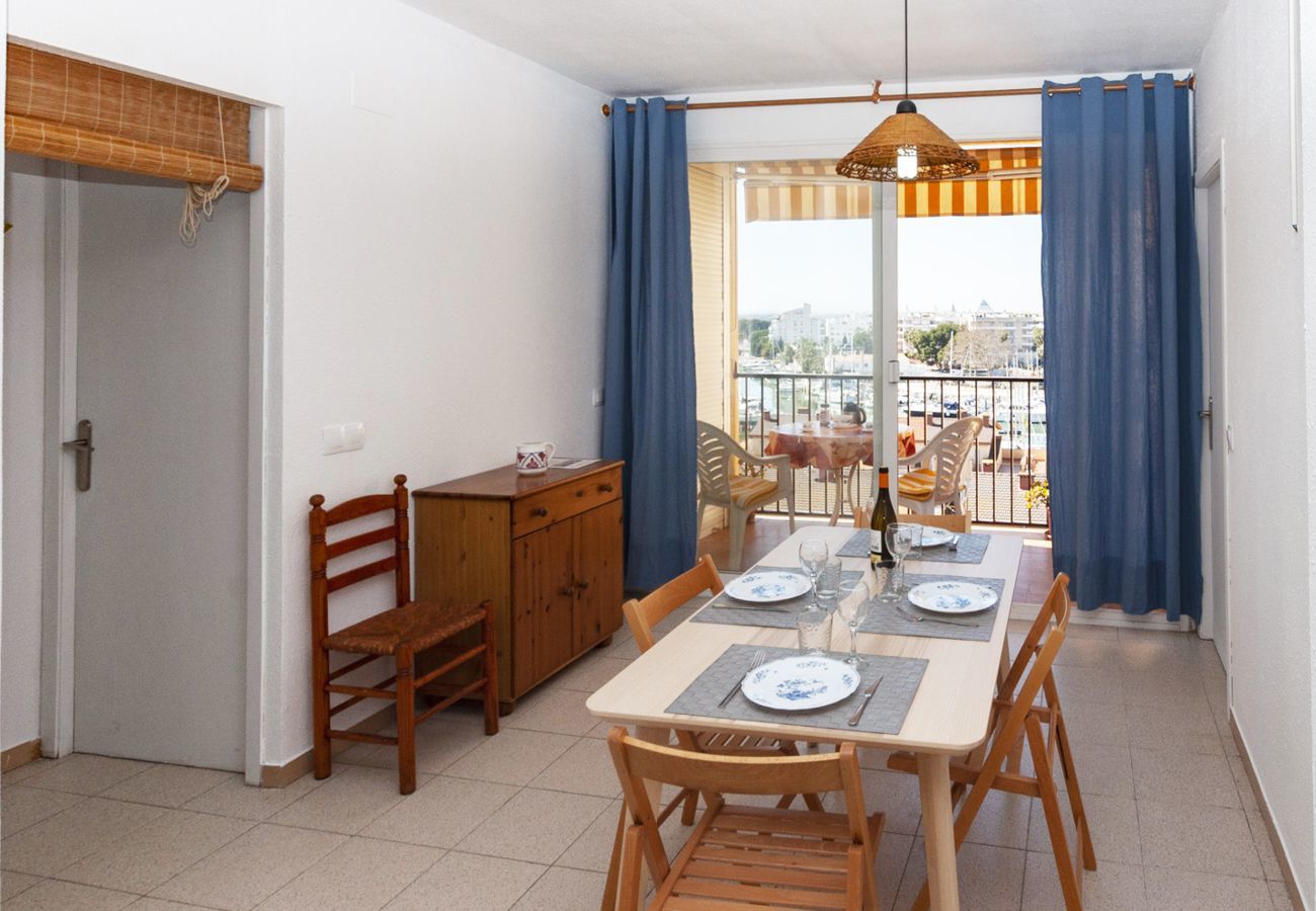 Apartament en Rosas / Roses - 1049 MEDITERRANI vista Piscina