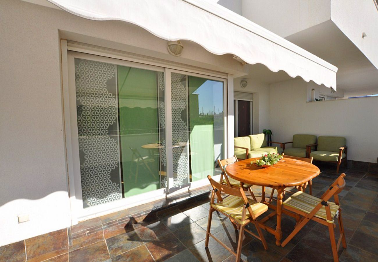 Apartament en Rosas / Roses - 1095 AQUAMARINA vista Piscina