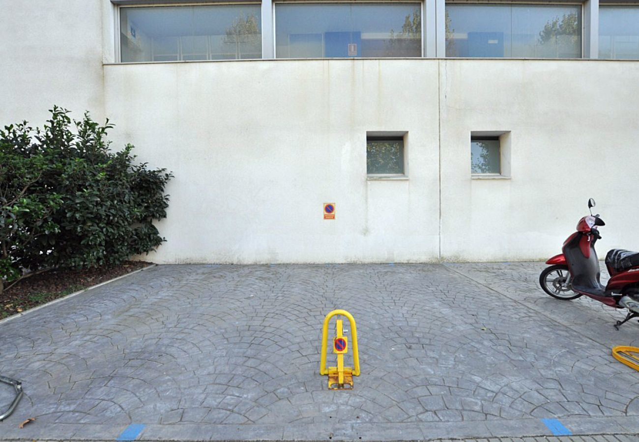 Apartament en Rosas / Roses - 1095 AQUAMARINA vista Piscina