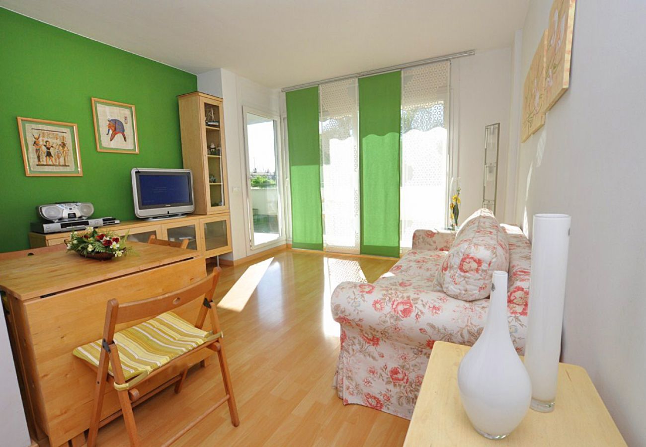 Apartament en Rosas / Roses - 1095 AQUAMARINA vista Piscina