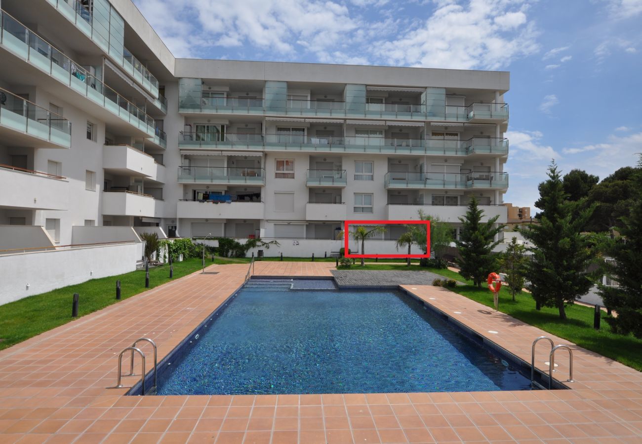 Apartament en Rosas / Roses - 1095 AQUAMARINA vista Piscina