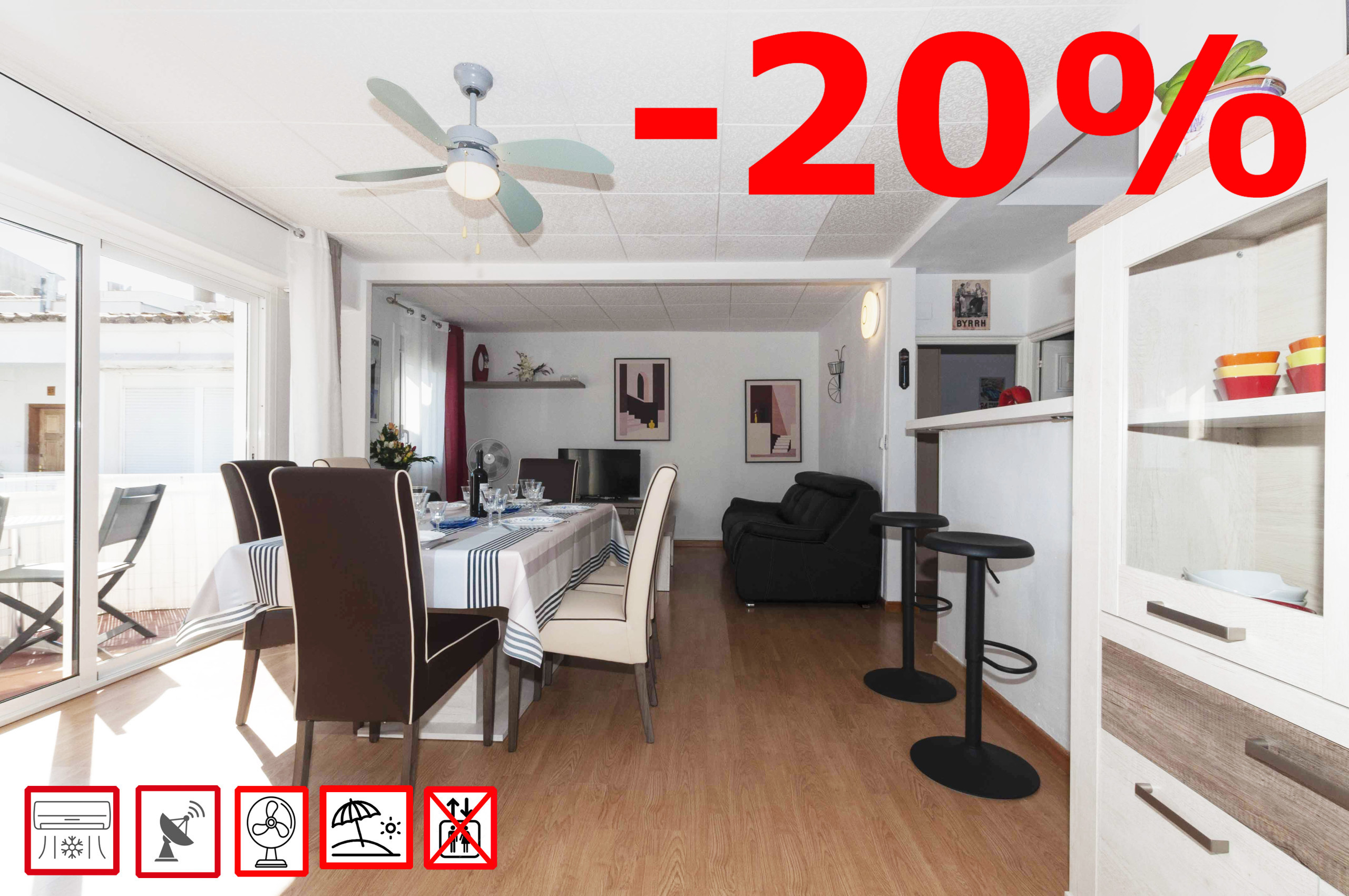  en Rosas / Roses - 1148 BARRI PESCADORS 50m playa