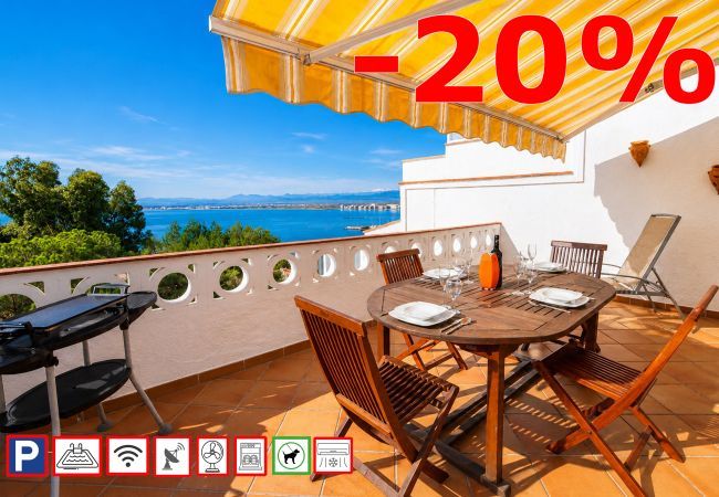 Apartament en Rosas / Roses - 1157 LOS PALCOS vista Mar - APIVEND