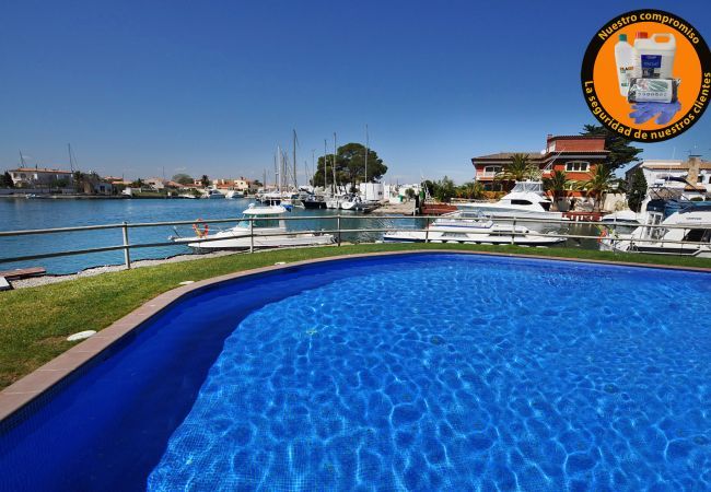 Apartament en Rosas / Roses - 1201 LES MARINES vista Piscina