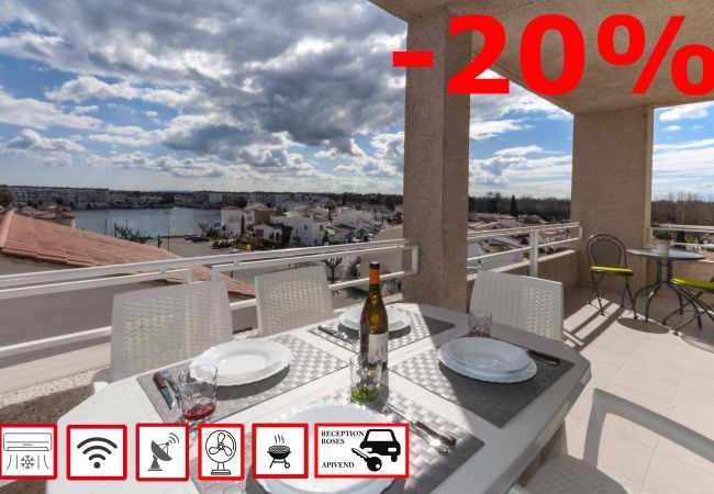 Apartament en Empuriabrava - 1212 SANT MAURICI vista canal