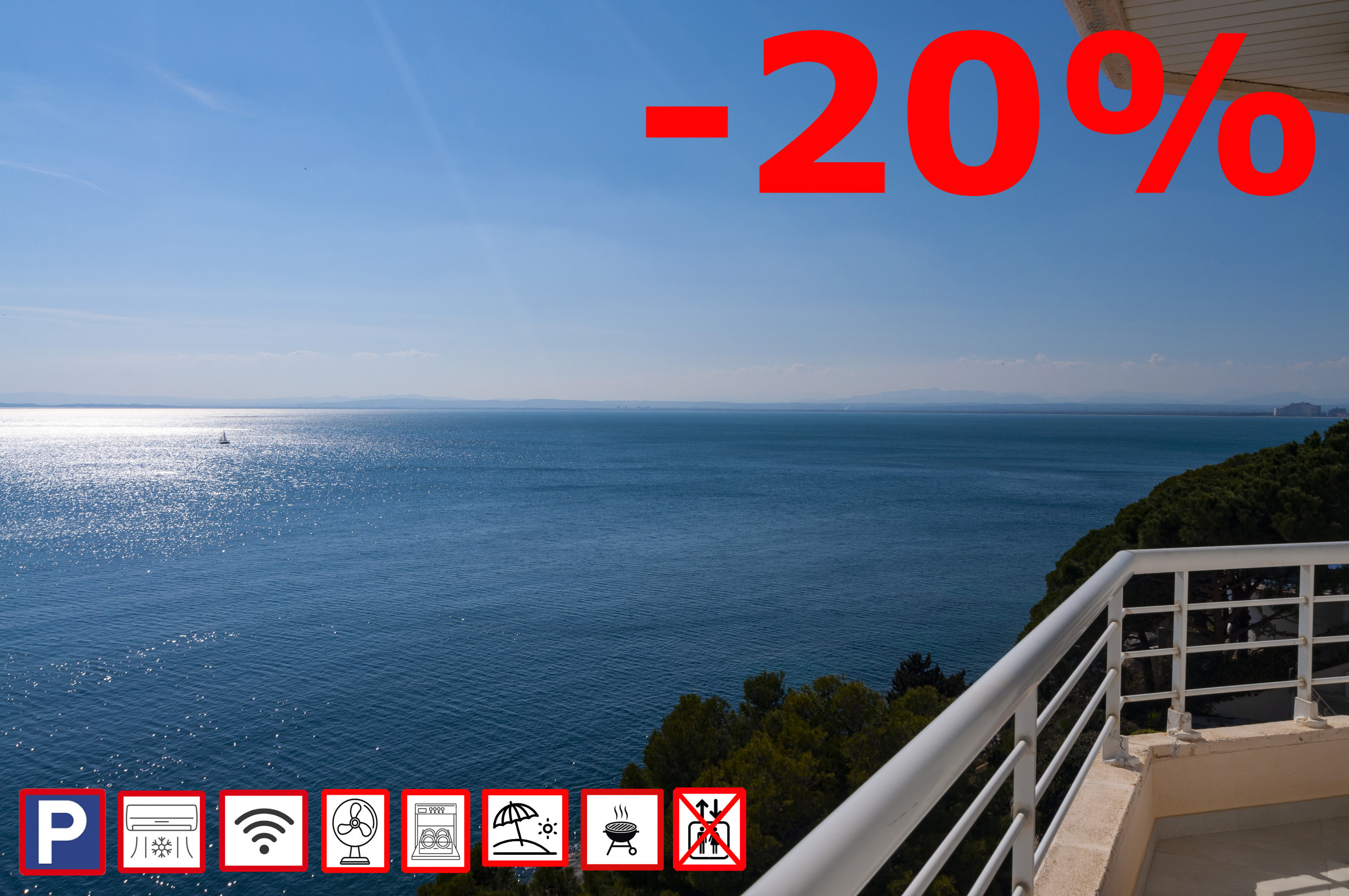  en Rosas / Roses - 1218 CALA D OR vista mar