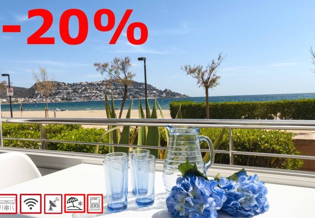 Apartament en Rosas / Roses - 1224 LA PLAGE vista Mar