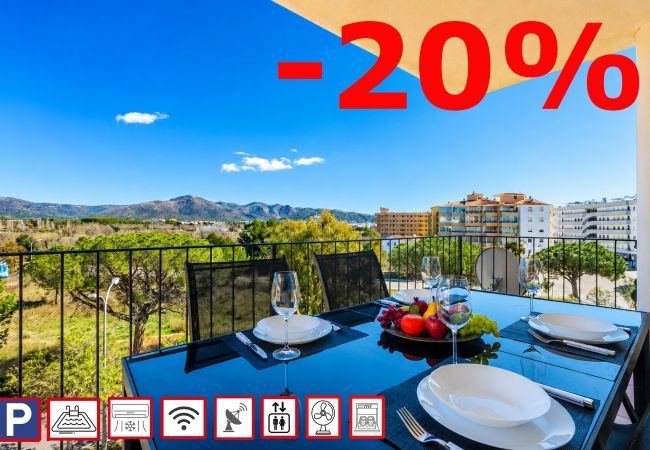 Apartament en Rosas / Roses - 1234 MIRASOL con piscina - APIVEND