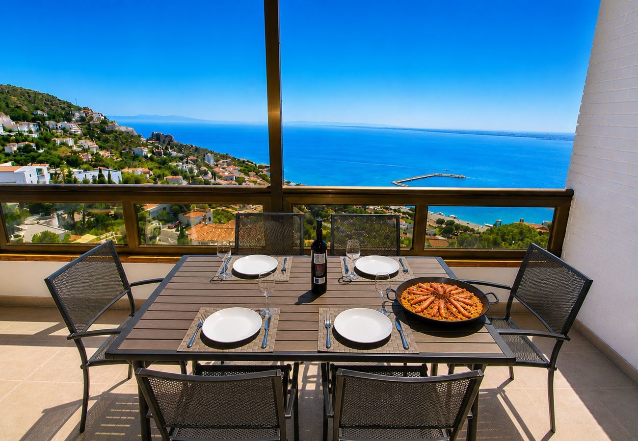 Apartament en Rosas / Roses - 1089 COVADONGA vista Mar - APIVEND