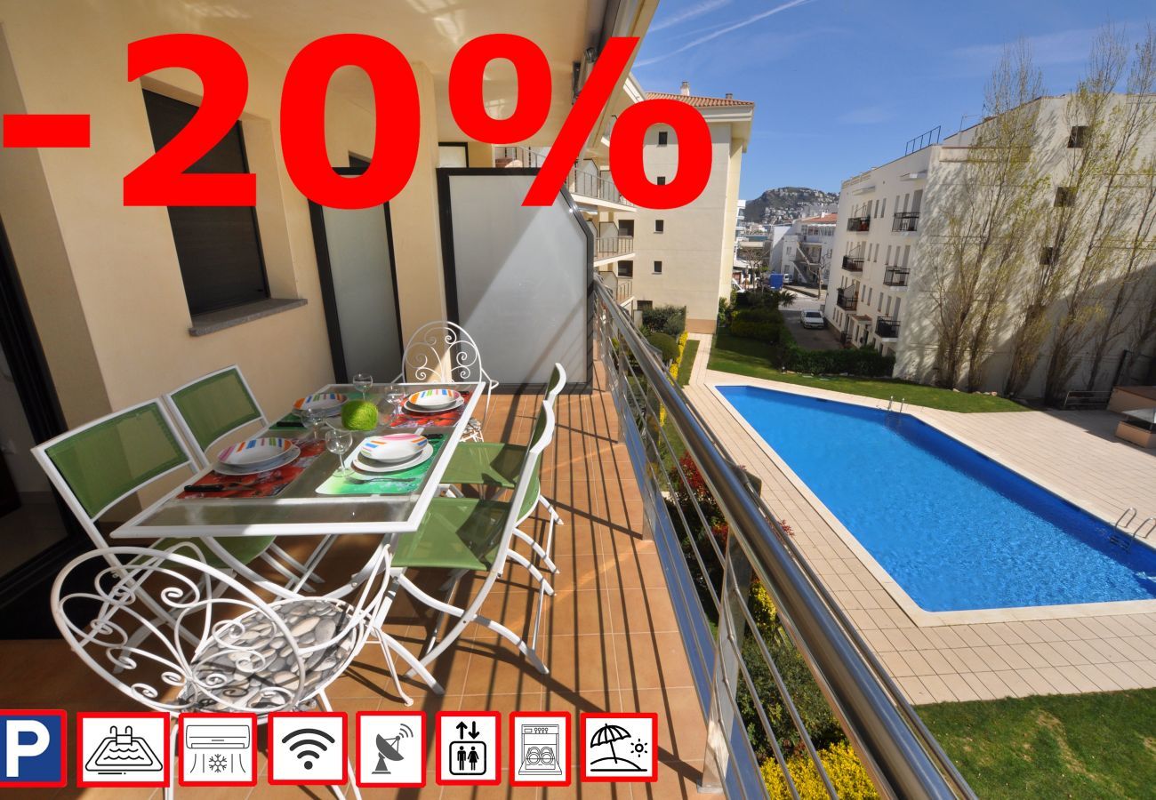 Apartament en Rosas / Roses - 1008 MILENI 50m Playa