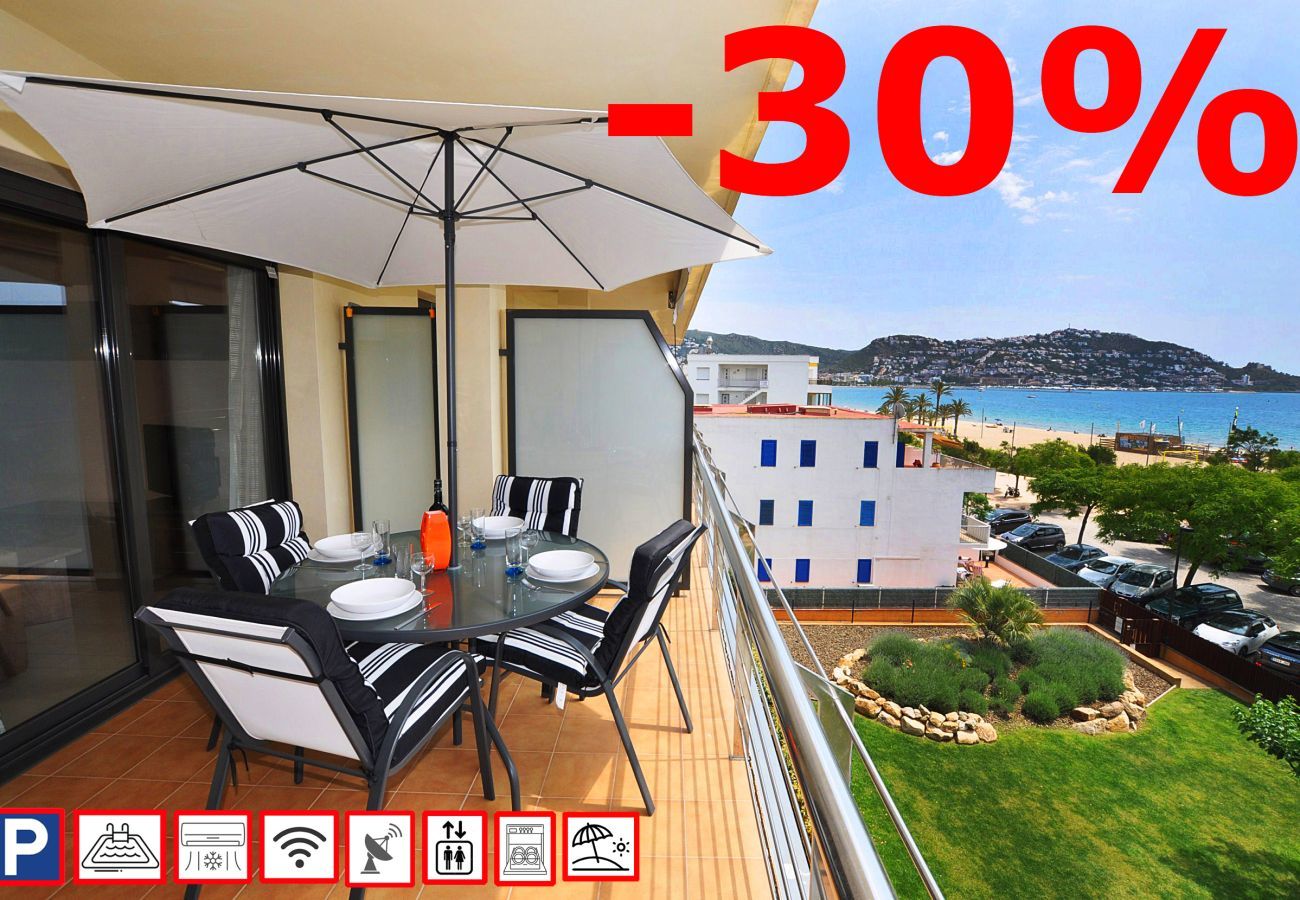 Apartament en Rosas / Roses - 1112 MILENI vista Mar