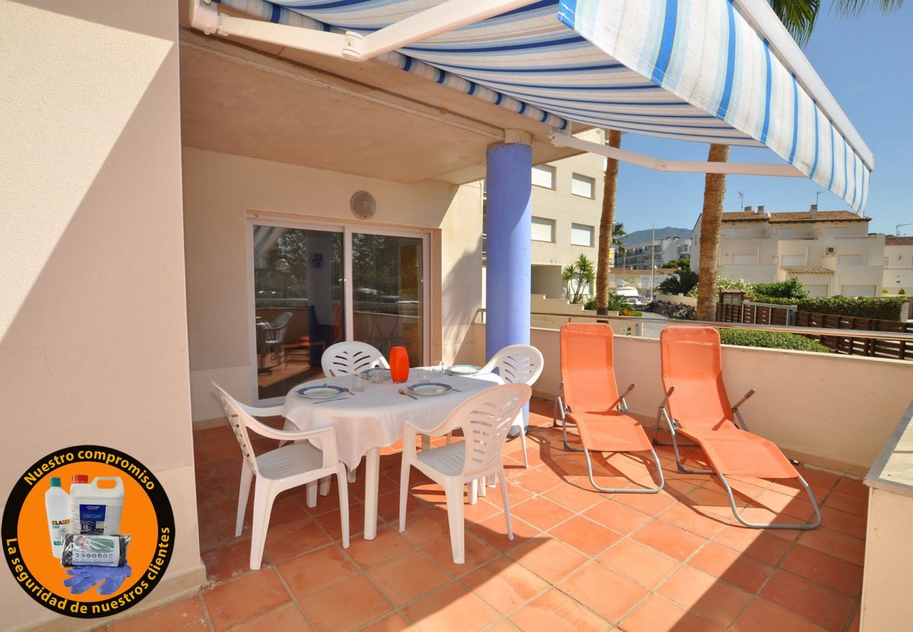 Apartament en Rosas / Roses - 1116 PORT CANIGO gran terraza