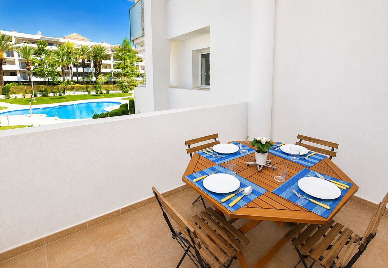 Apartament en Rosas / Roses - 1125 ROYAL MARINE vista Piscina - APIVEND