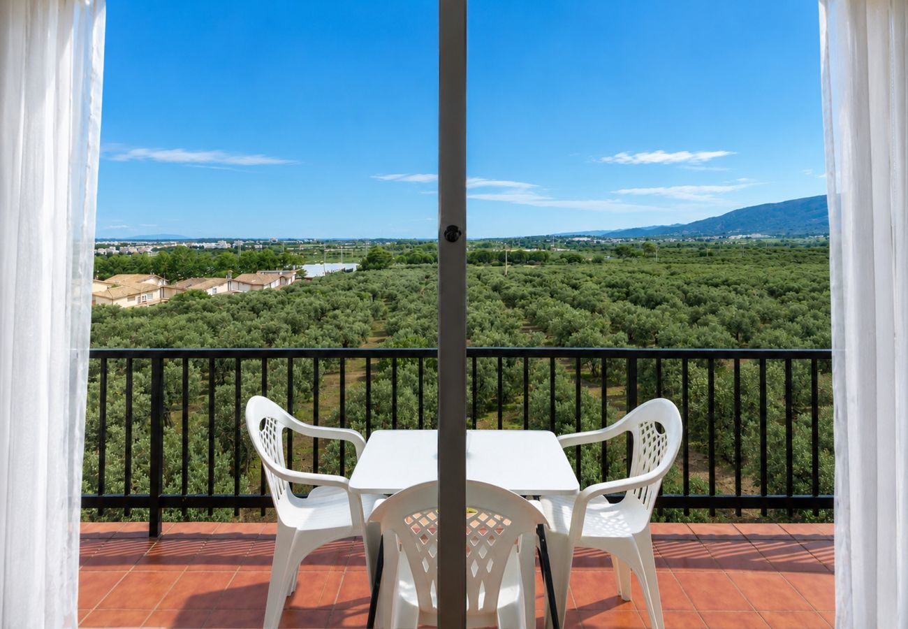 Apartament en Rosas / Roses - 1141 MAS OLIVA con Piscina - APIVEND