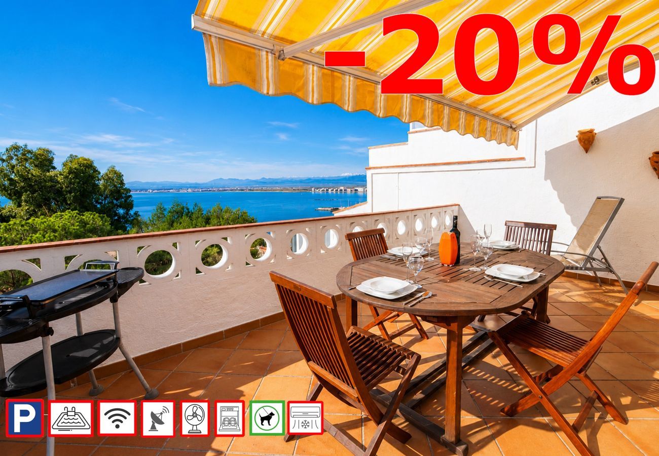 Apartament en Rosas / Roses - 1157 LOS PALCOS vista Mar - APIVEND