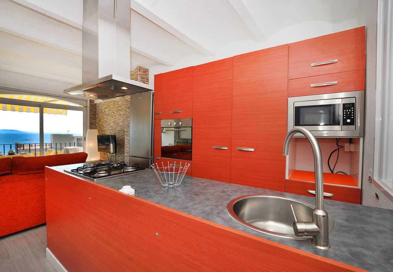 Apartament en Rosas / Roses - 1160 CONCORDIA vista Mar