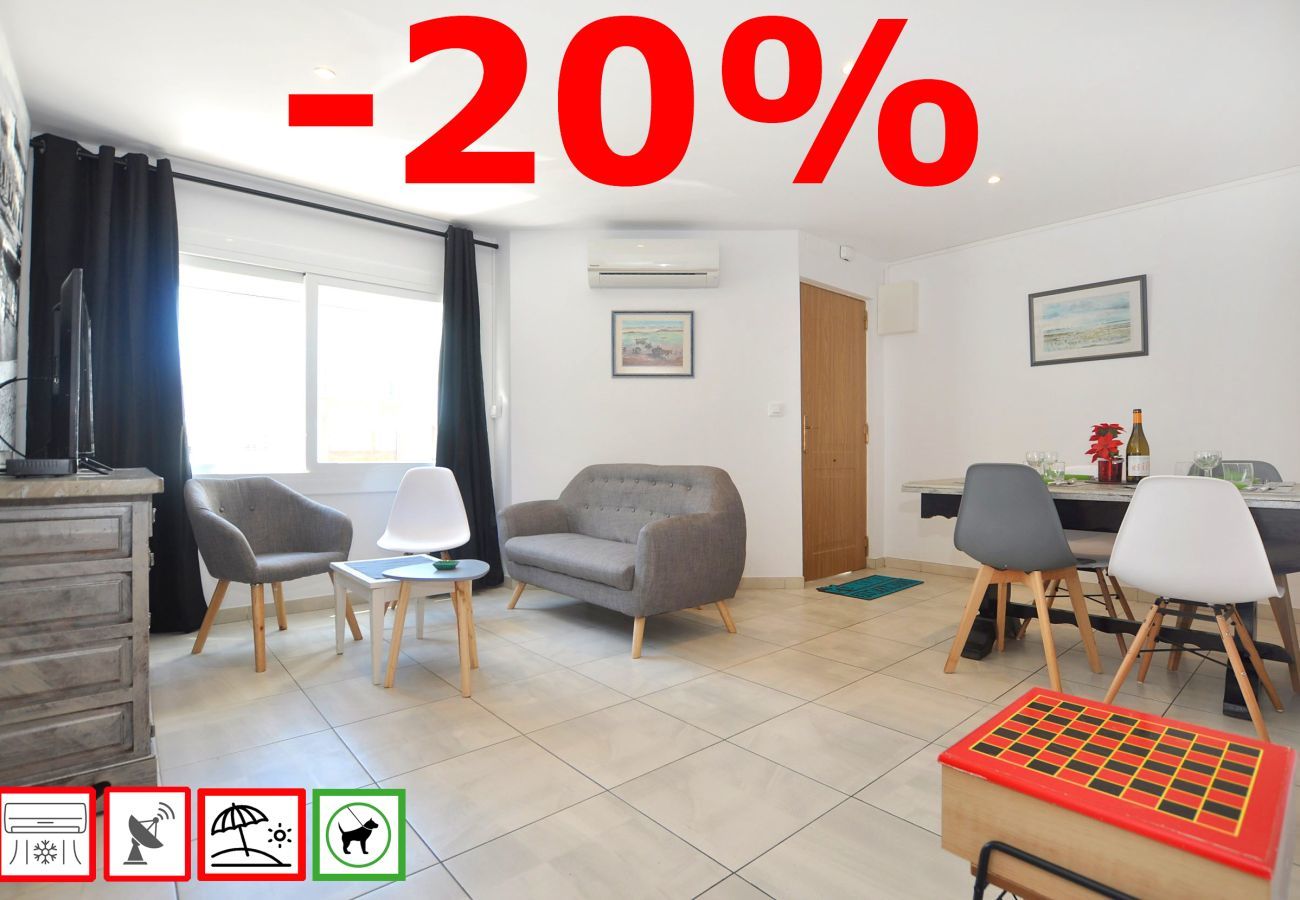 Apartament en Rosas / Roses - 1174 BARRI PESCADORS 50m Playa