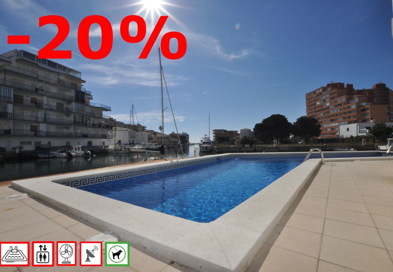 Apartament en Rosas / Roses - 1185 NIRVANA vista Canal