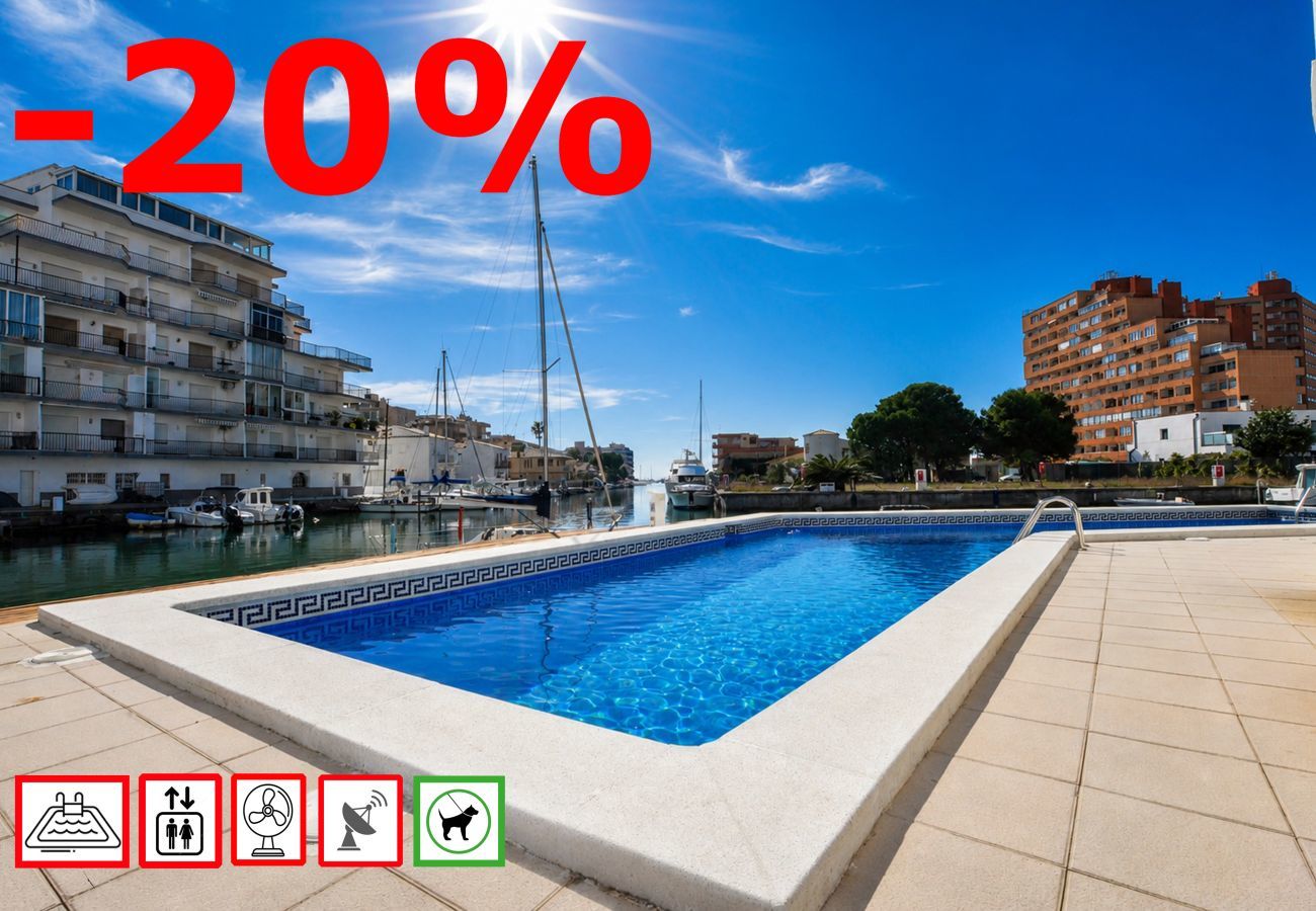 Apartament en Rosas / Roses - 1185 NIRVANA vista Canal - APIVEND
