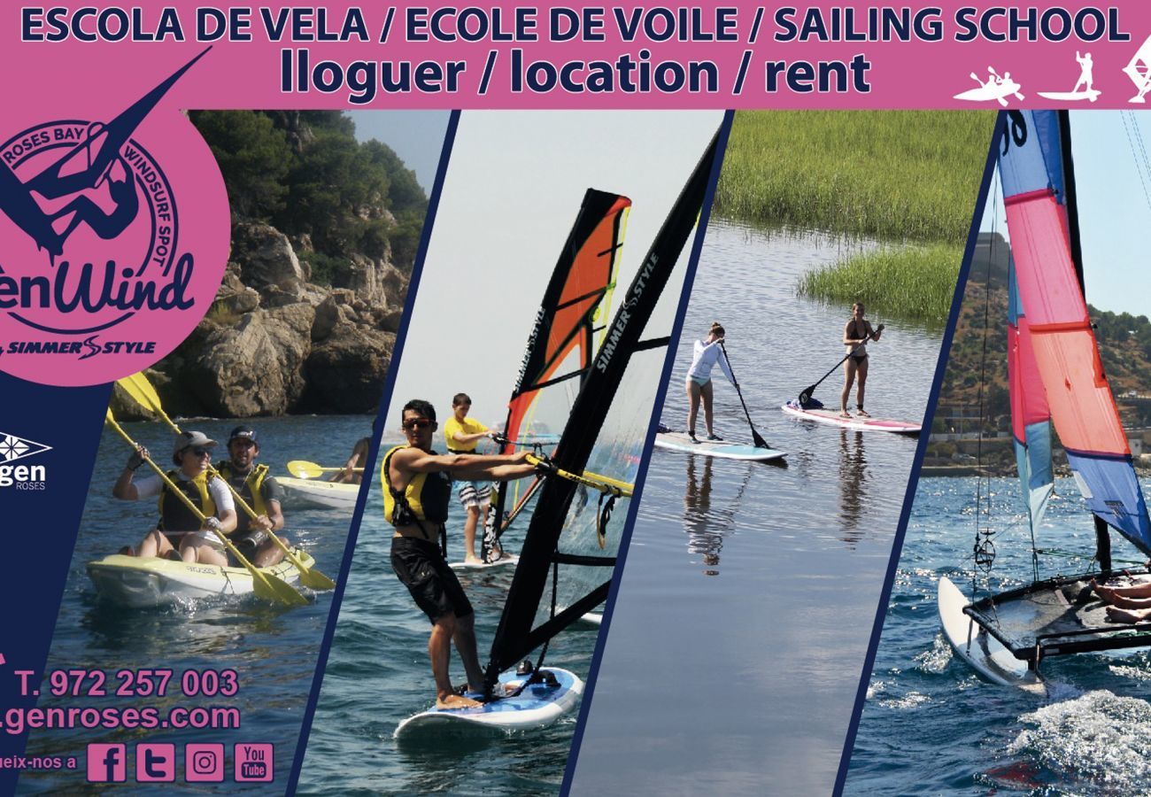 Estudi en Empuriabrava - 1222 CLUB NAUTIC vista canal