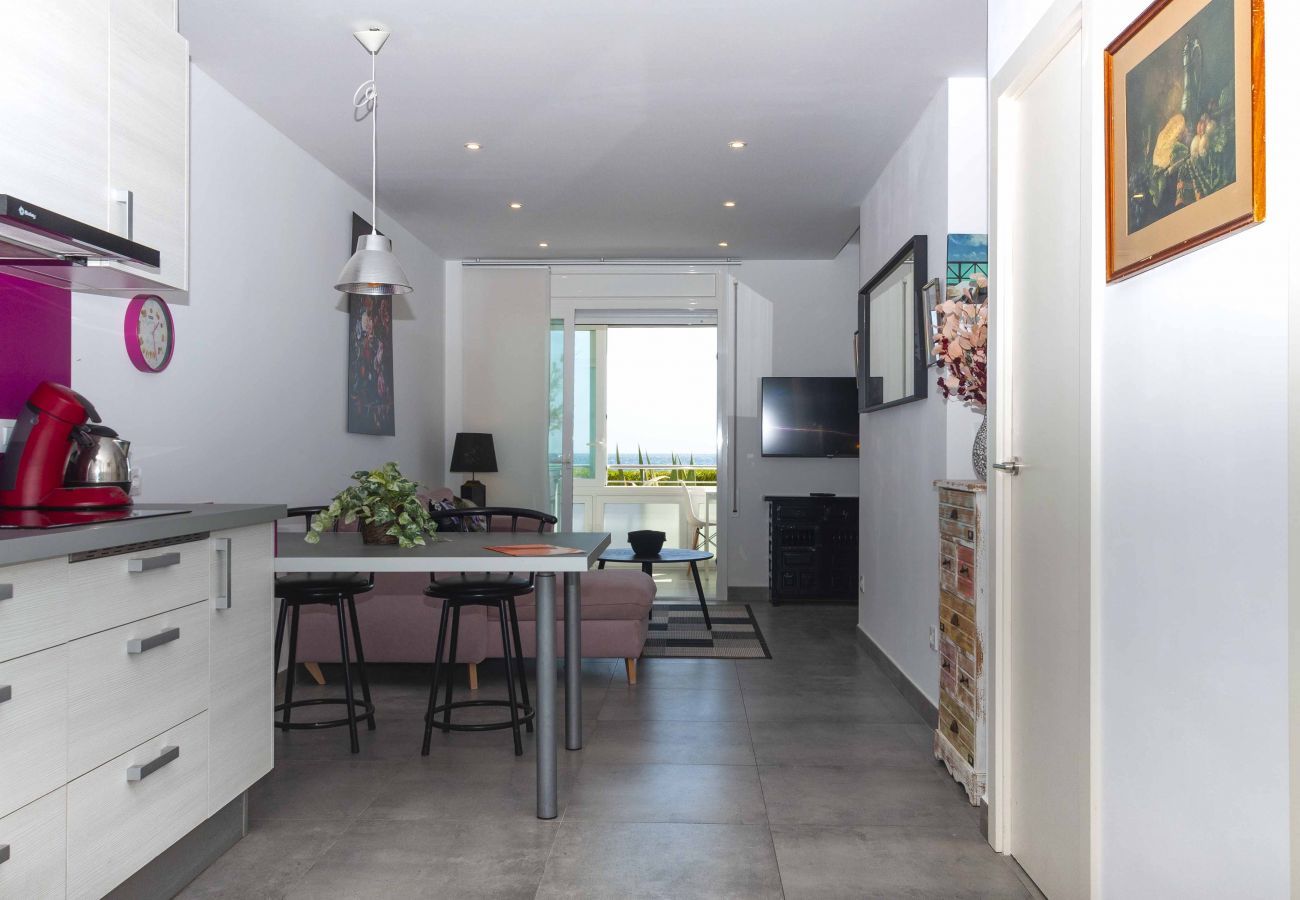Apartament en Rosas / Roses - 1224 LA PLAGE vista Mar