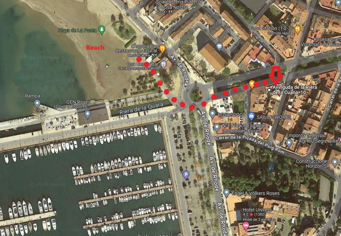 Apartament en Rosas / Roses - 1232 GAUDI 100m PLAYA