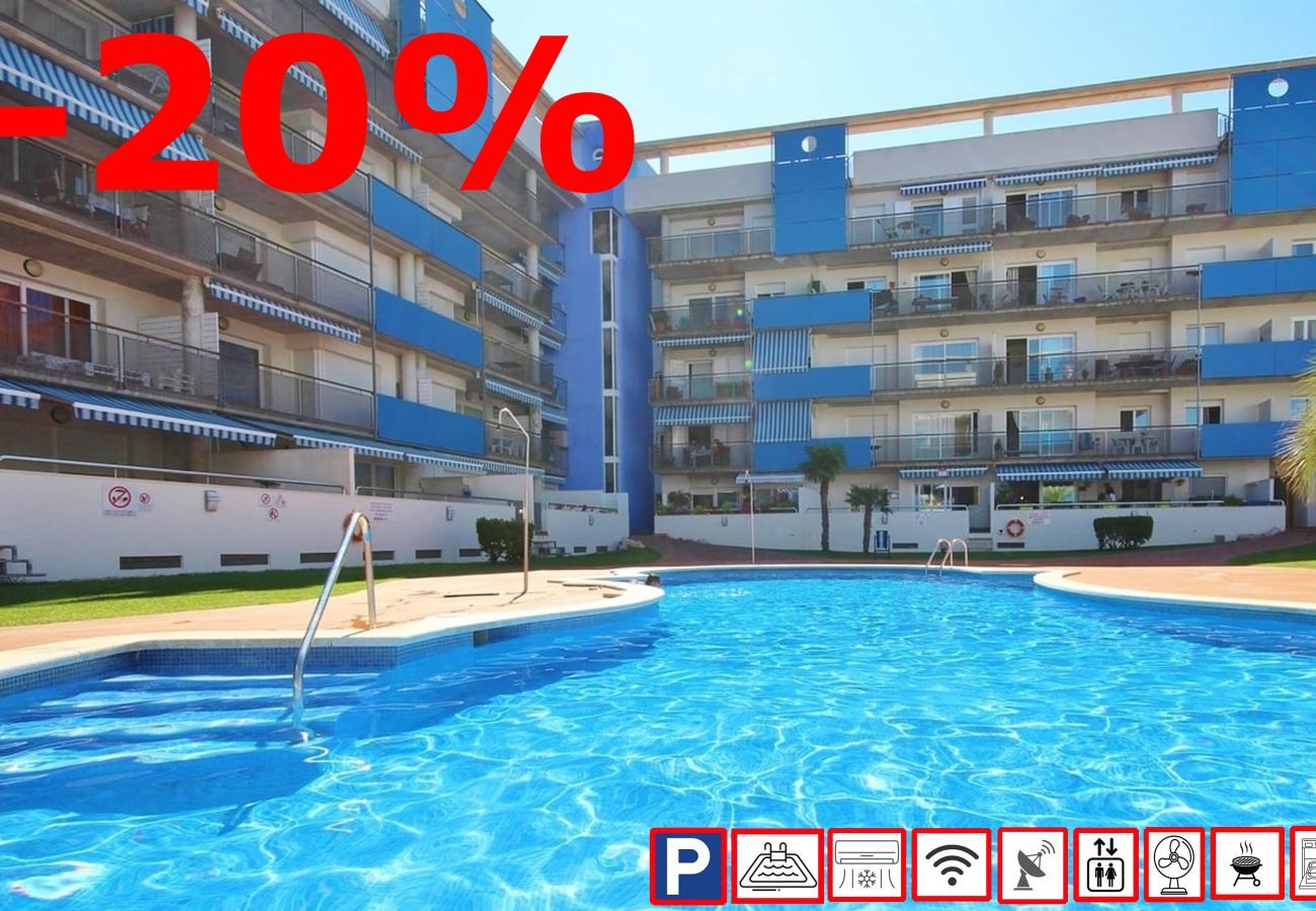 Apartament en Rosas / Roses - 1235 BLAUMARINA con piscina