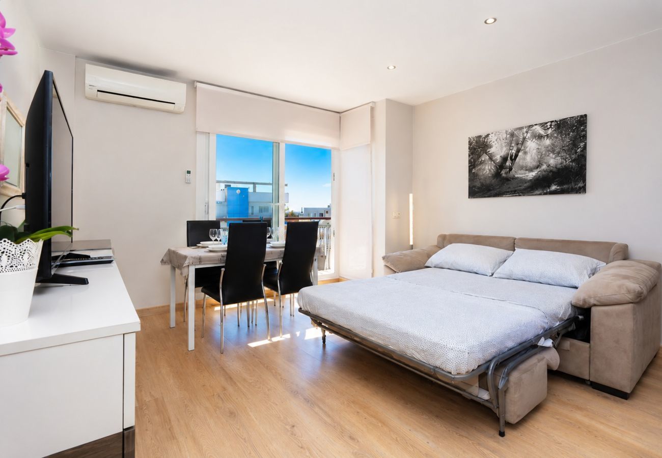 Apartament en Rosas / Roses - 1235 BLAUMARINA con piscina - APIVEND