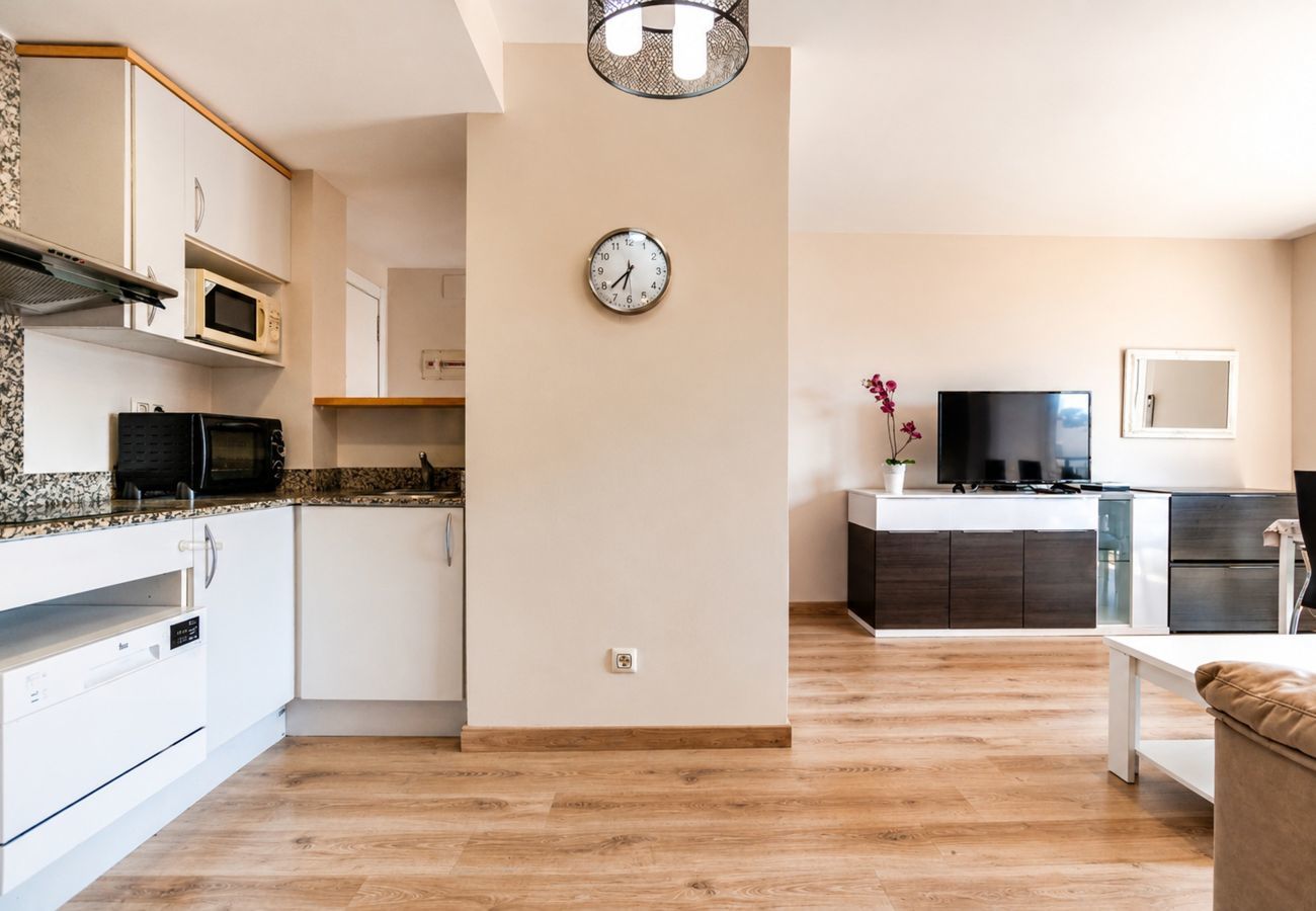 Apartament en Rosas / Roses - 1235 BLAUMARINA con piscina - APIVEND