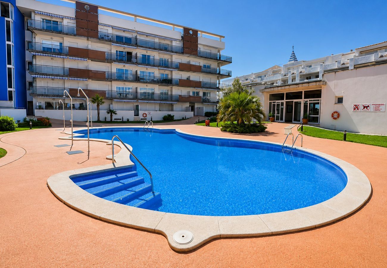 Apartament en Rosas / Roses - 1235 BLAUMARINA con piscina - APIVEND