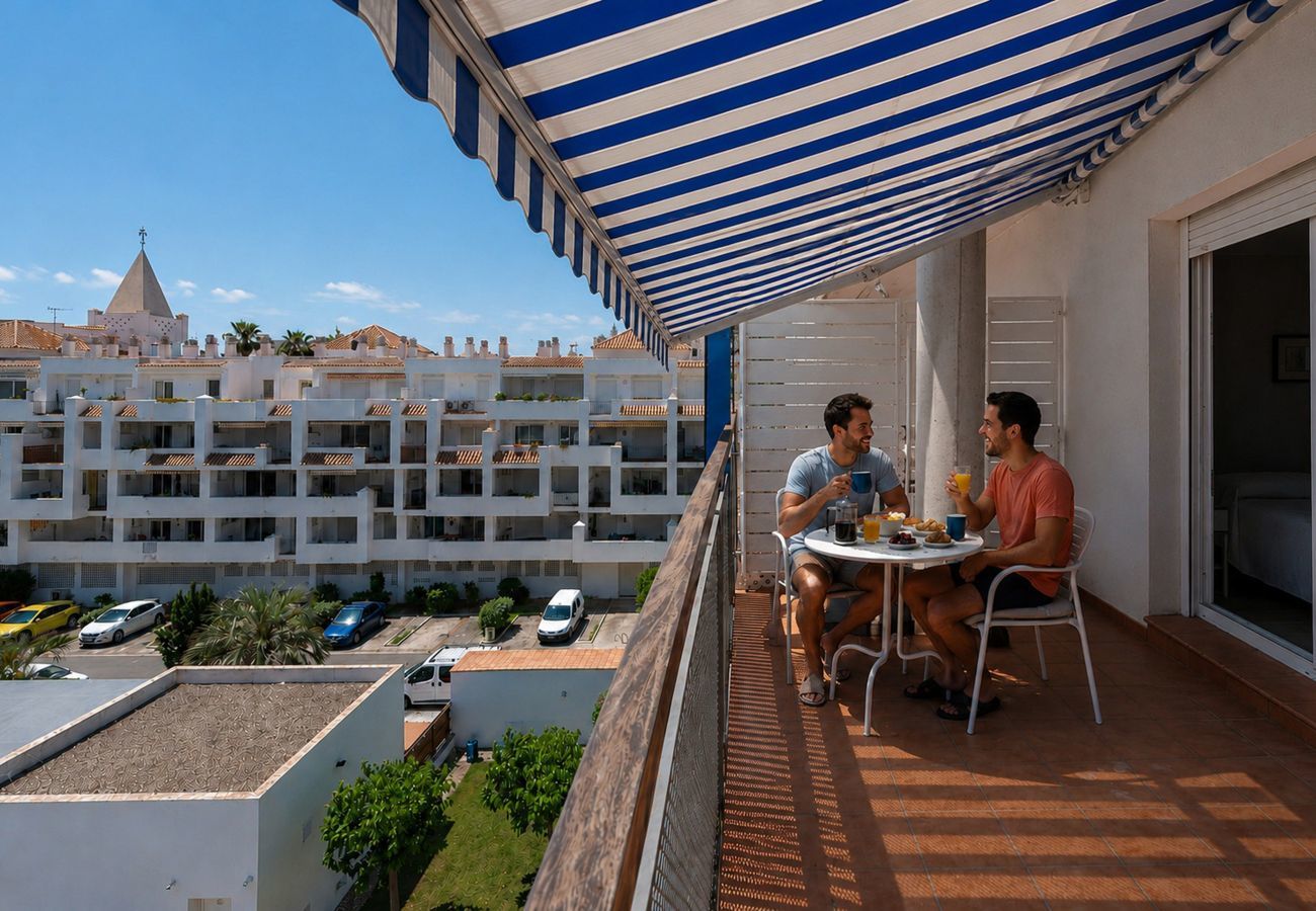 Apartament en Rosas / Roses - 1235 BLAUMARINA con piscina - APIVEND